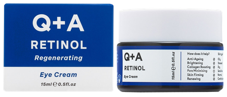 Q+A Retinol Regenerating paakių kremas, 15 ml