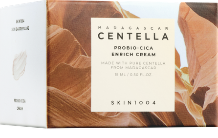 SKIN1004 su azijine centele ir probiotikais veido kremas, 15 ml