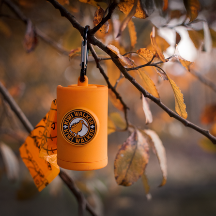 KIWI WALKER patogus, lengvas ir ryškus, žalias šunų ekskrementų maišelių laikiklis, 1 vnt.