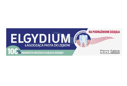 ELGYDIUM Irritated Gums dantų pasta, 75 ml