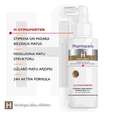 PHARMACERIS H-Stimuforten plaukų serumas, 125 ml