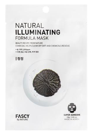 FASCY Natural Illuminating švytėjimo suteikianti veido kaukė, 23 g