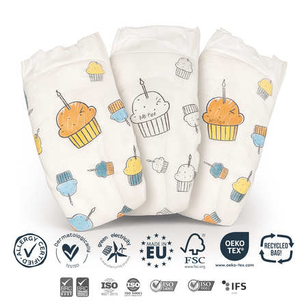 GEGE Genius Baby DPRS (7-14 kg) Maxi 4 sauskelnės, 44 vnt.