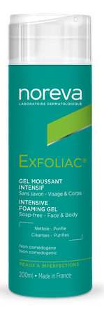 NOREVA Exfoliac Intensive valomosios putos, 200 ml