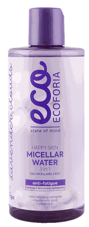 ECOFORIA Lavender Clouds 3in1 micelinis vanduo, 300 ml