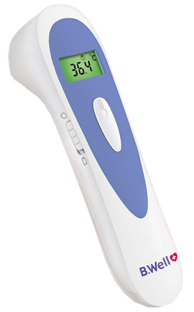 B.WELL B.WELL MED-3000 BEKONTAKTIS INFRARAUDONŲJŲ SPINDULIŲ TERMOMETRAS bekontaktis termometras, 1 vnt.