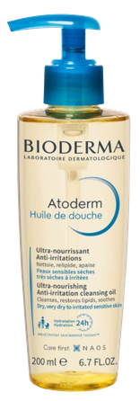 BIODERMA Atoderm Huile de douche dušo aliejus, 200 ml