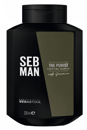 SEBASTIAN Seb Man the Purist nuo pleiskanų šampūnas, 250 ml