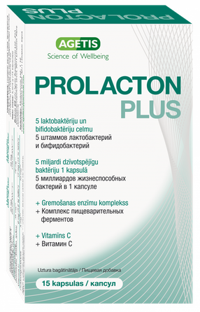 PROLACTON kapsulės, 15 vnt.