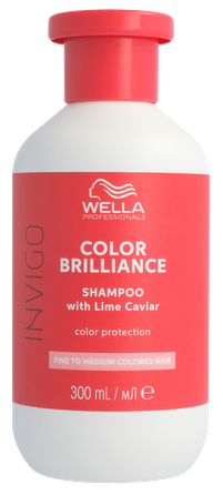 WELLA PROFESSIONALS Color brilliance shampoo fine plaukų spalva išsaugantis (ploniems/normaliems plaukams) šampūnas, 300 ml