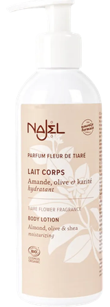 NAJEL Tiaré gėlių  kūno pienelis, 200 ml