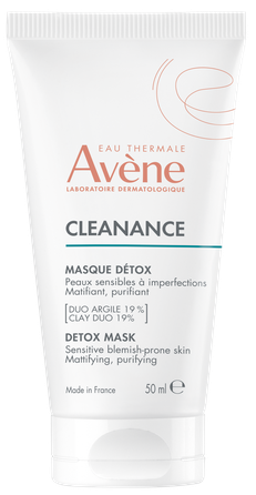 AVENE Cleanance Detox veido kaukė, 50 ml