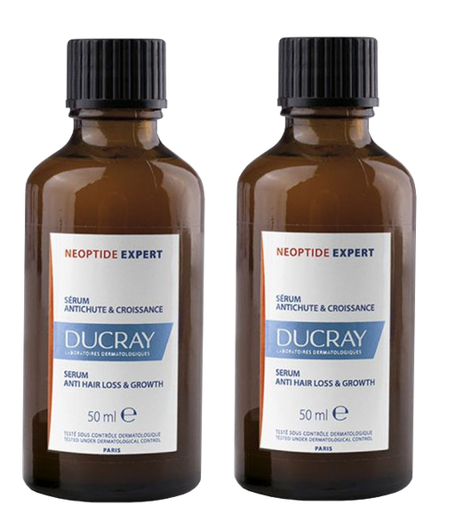 DUCRAY Neoptide Expert Anti-hair loss and growth (2x50 ml) plaukų serumas, 100 ml