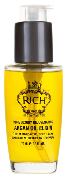 RICH Pure Luxury Rejuvenating Argan Oil eliksyras, 70 ml