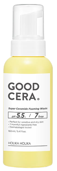 HOLIKA HOLIKA Good Cera Super Ceramide valomosios putos, 160 ml