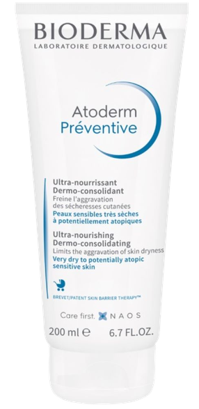 BIODERMA Atoderm Preventive kremas, 200 ml