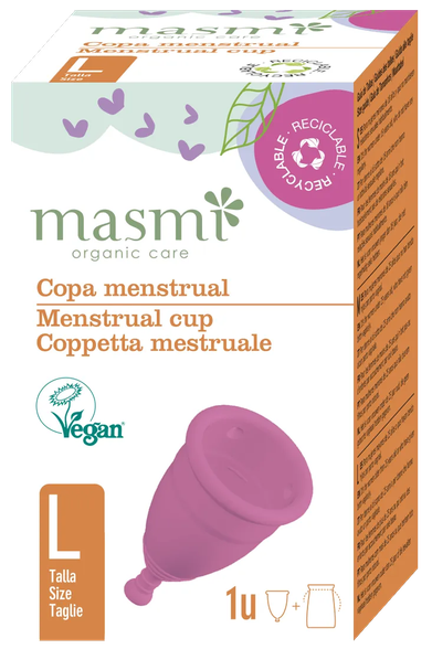 MASMI L menstruacinė taurelė, 1 vnt.