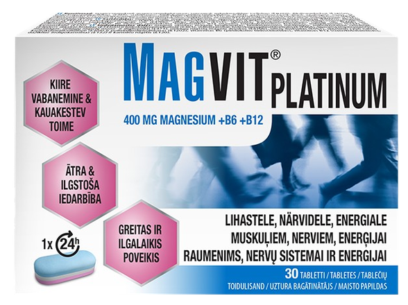 MAGVIT PLATINUM tabletės, 30 vnt.