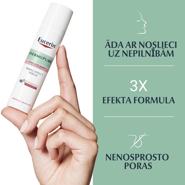 EUCERIN DermoPure trejopo poveikio  serumas, 40 ml