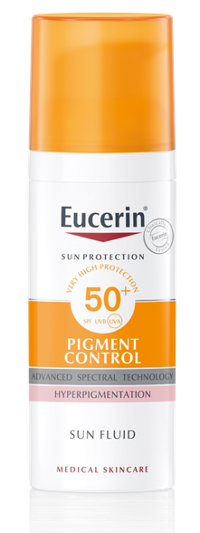 EUCERIN Sun Pigment Control SPF 50+ nuo saulės ir hiperpigmentacijos  apsauginis kremas nuo saulės, 50 ml