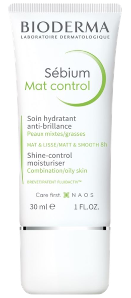 BIODERMA Sebium Mat Control veido kremas, 30 ml