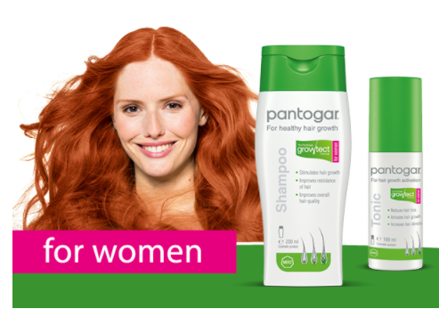 PANTOGAR Growtect for Women šampūnas, 200 ml