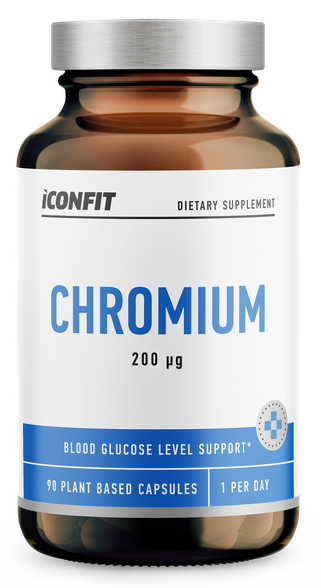 ICONFIT Chromium kapsulės, 90 vnt.