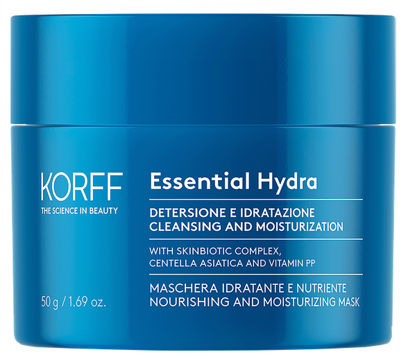 KORFF Essential Hydra veido kaukė, 50 ml