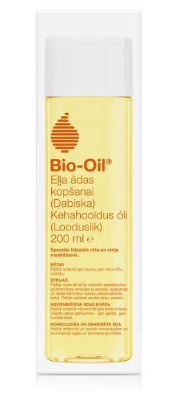 BIO-OIL odos priežiūrai aliejus (Natūralus), 200 ml