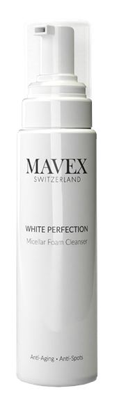 MAVEX White Perfection Foam micelinis vanduo, 200 ml