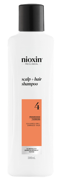 NIOXIN System 4 Progressed Thinning šampūnas, 300 ml