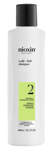 NIOXIN System 2 Progressed Thinning šampūnas, 300 ml