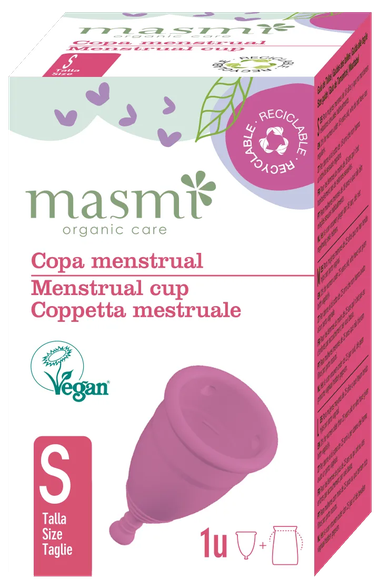 MASMI S menstruacinė taurelė, 1 vnt.