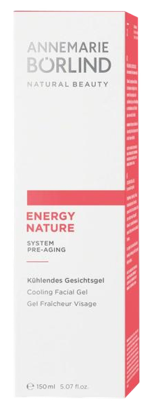 ANNEMARIE BORLIND Energynature veidą vėsinantis gelis, 150 ml