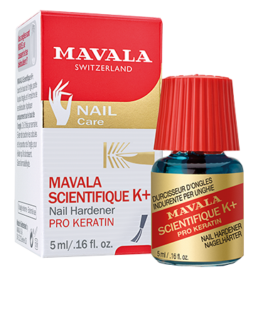 MAVALA Scientifique K+ su keratinu nagų stiprinimo priemonė, 5 ml