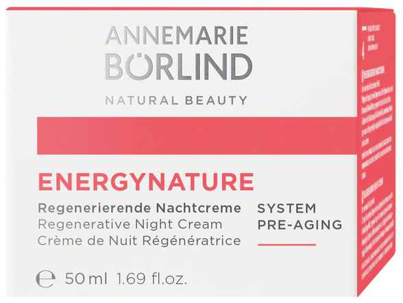 ANNEMARIE BORLIND Energynature atstatantis naktinis veido kremas, 50 ml