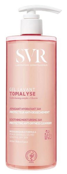 SVR Topialyse Gel Lavant valomasis gelis, 400 ml