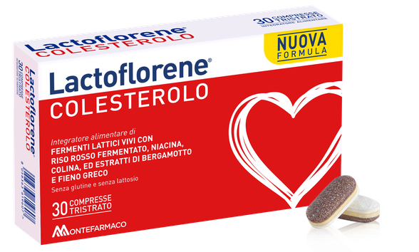 LACTOFLORENE Colesterolo tabletės, 30 vnt.