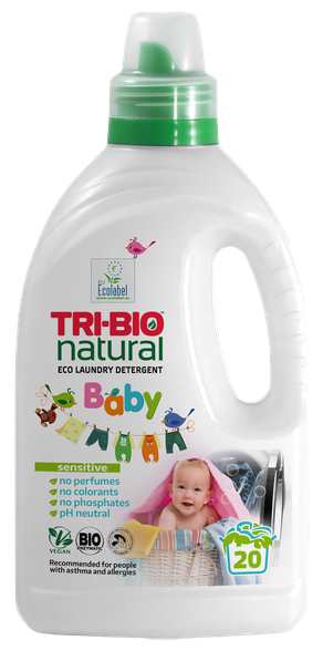 TRI-BIO Natural Baby skalbimo skystis, 940 ml