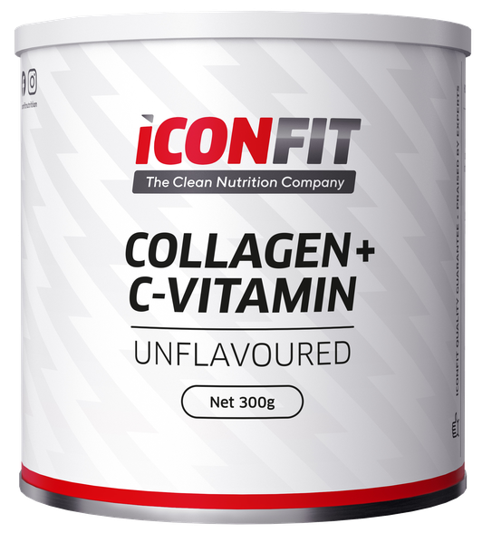 ICONFIT Collagen + C vitamin milteliai, 300 g