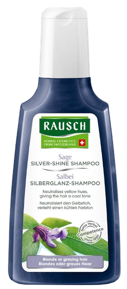 RAUSCH Sage Silver-Shine šampūnas, 200 ml