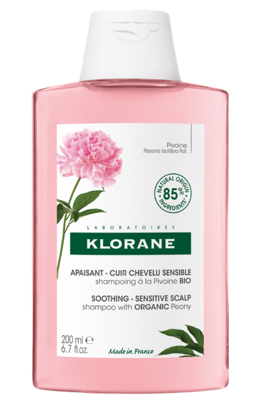 KLORANE Peony šampūnas, 200 ml