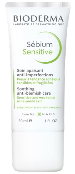 BIODERMA Sebium Sensitive veido kremas, 30 ml