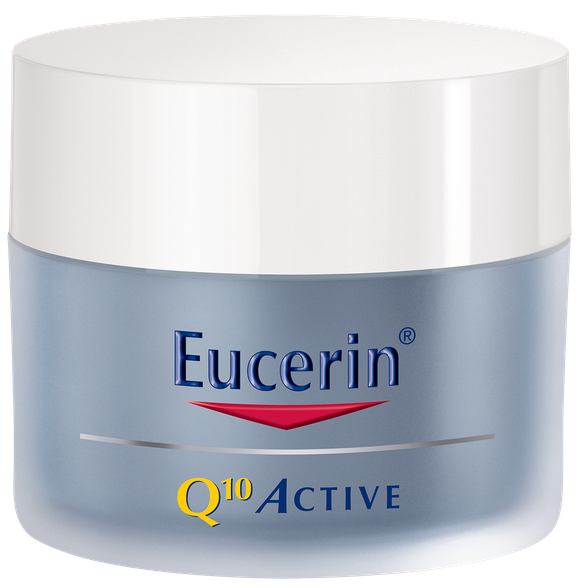 EUCERIN Q10 Active nuo raukšlių,naktinis veido kremas, 50 ml