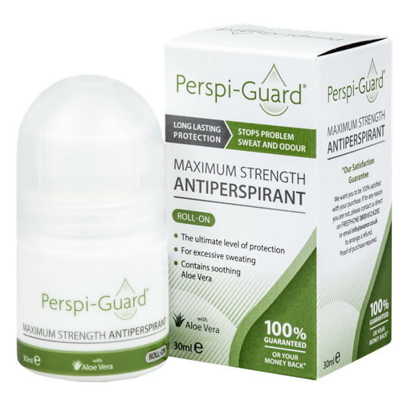 PERSPI Perspi Guard Roll On rutulinis antiperspirantas (5 d. apsauga nuo prakaitavimo) rutulinis dezodorantas, 30 ml