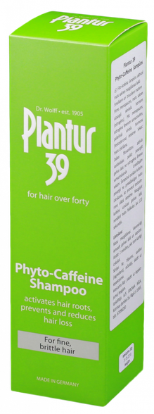 PLANTUR Phyto-Caffein 39 šampūnas, 250 ml