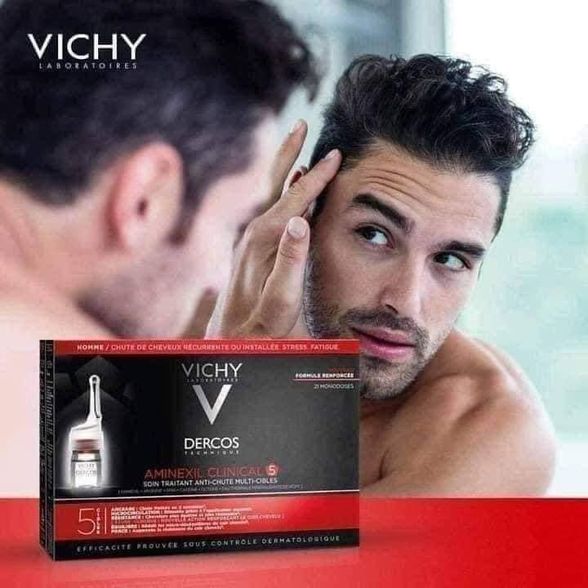 VICHY Dercos Aminexil Clinical 5 serumas, 21 vnt.