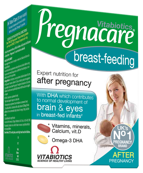 PREGNACARE   BREAST-FEEDING tabletės + kapsulės, 84 vnt.