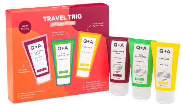 Q+A Travel Trio kelioninis rinkinys, 1 vnt.