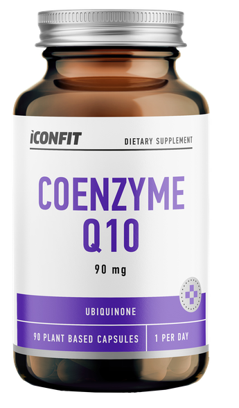 ICONFIT Coenzyme Q10 90 mg kapsulės, 90 vnt.